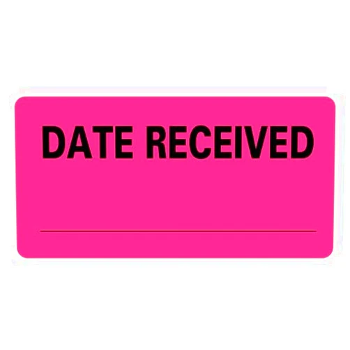Labelvalue DATE RECEIVED Medical Labels LV-MQC5