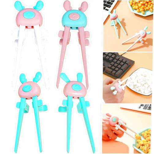 DongYoG 4pcs Gamer Finger Chopsticks, Snack Clips, Gaming Finger Sleeves, Game Controllers, Gaming Accessories, Mobile Phone Multicolor