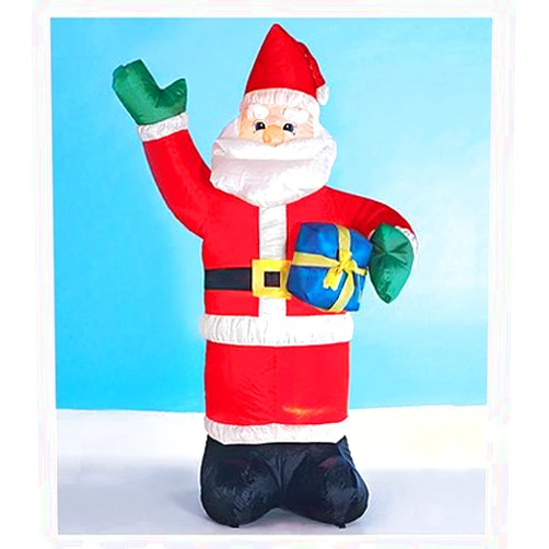 CITI TALENT LTD CITI Talent Inflatable Santa Outdoor Decor, 48-Inch