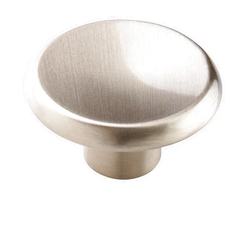Amerock | Cabinet Knob | Satin Nickel | 1-1/2 inch (38 mm) Diameter | Everyday Heritage | 10 Pack | Drawer Knob | Cabinet Hardware