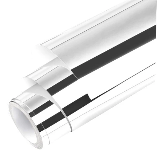 WRAPXPERT Silver Chrome Vinyl, 12