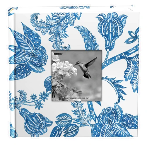 Pioneer Photo Albums Floral Indigo Designer Photo Album
