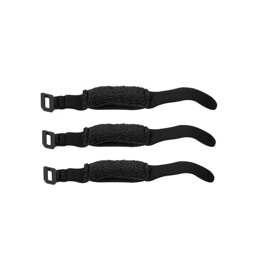 Cheerock 3pcs Bass Guitar String Mute Damper, Cotton Bass Guitar Fret Mute, Adjustable Guitar String Dampener, Bass Guitar Accessories