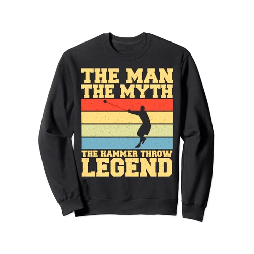 I Throw Stuff Funny Track And Field Throwing Gifts Shot Put Discus Thrower Funny Track And Field Throwing Sweatshirt