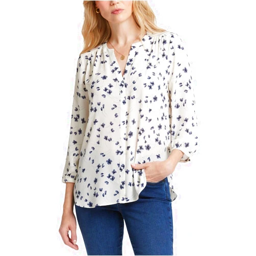 NYDJ Women's Pintuck Blouse