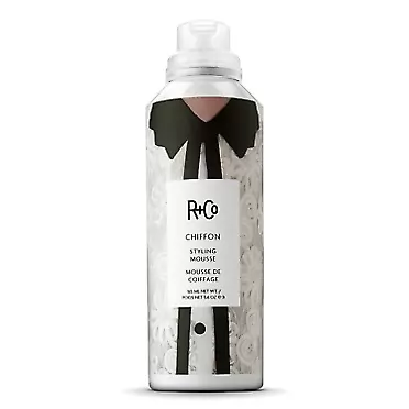R+Co Chiffon Styling Mousse, Lightweight Mousse for Volume, Body and Shine 5.6 Ounce (Pack of 1)