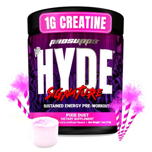 PROSUPPS Mr. Hyde Signature Pre Workout Powder with Creatine, Beta Alanine & Caffeine - Performance, Energy & Endurance - Clean Fitness & Gym Supplements for Men & Women (Pixie Dust, 30 Servings)