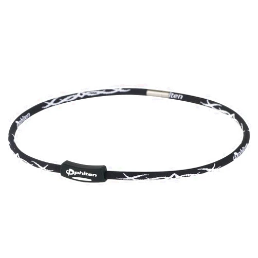 Phiten Titanium Tribal X30 Necklaces - Black - 18