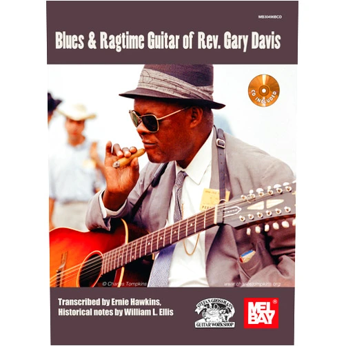 Ernie Hawkins,William L. Ellis Blues & Ragtime Guitar of Rev. Gary Davis