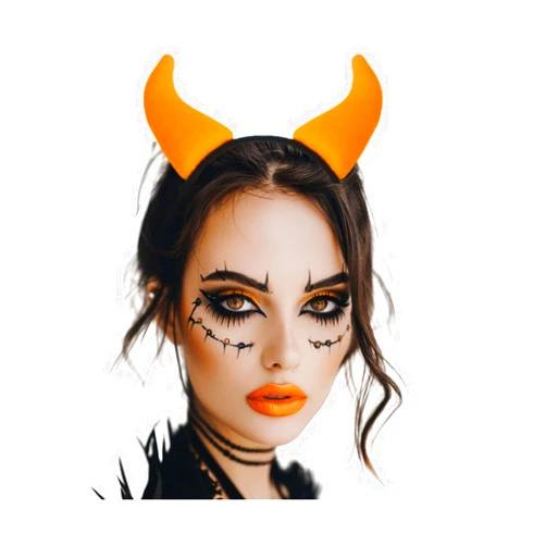 MeeTHan Halloween Pumpkin Headbands :H16