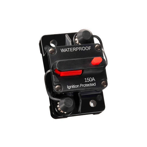 MOTTDAM 250AMP Circuit Breaker with Manual Reset,12V-48V DC Waterproof Inline Fuse Inverter, Marine Circuit Breaker for Car ATV Trolling Motors Boat Audio System