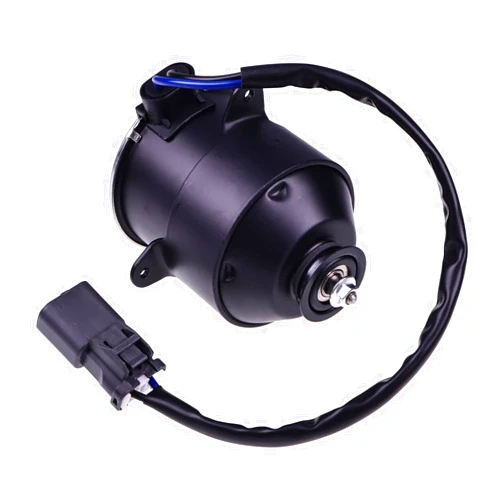 HOLDWELL 12V Radiator Cooling Fan Motor 19030-PNA-003 Compatible with Honda Civic 2003-2005 L4 1.3L CR-V 2002-2006 L4 2.4L Element 2010-2011 L4 2.4L Acura RSX 2002-2006 L4 2.0L 5 Blade Fan