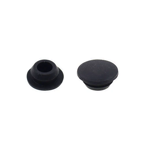 Ulifestar Snap in Hole Plugs,ULIFESTAR Black Silicone Buttons,Protective Button Plugs Assortment,Flush Type Locking Hole Plug,Plastic Hole Plugs,Small Panel Hole Plugs Fastener Cover Plugs
