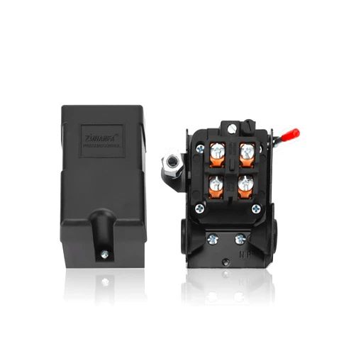 Jectse Air Compressor Pressure Switch, 95-125 Psi 240V 26A Heavy Duty Universal Pump Pressure Switch Control Valve,for Air Compressor Replaces Valve