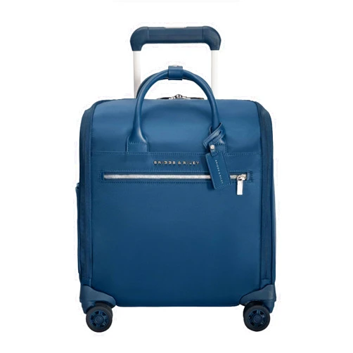 Briggs & Riley Wheeled Cabin Bag - Carry On Luggage for Travel, Suitcases with Wheels, Softside Rolling Bag for Men & Women, Interlocking Handle, Fits up to 13