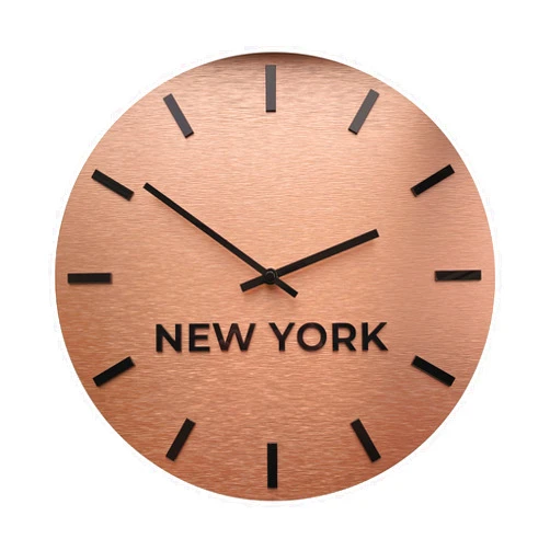 Handmade Modern World Time Zone Clock - Hotel Reception Timezone Clocks - Personalized World Wall Clock, Housewarming Gift