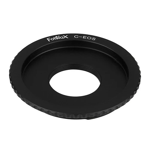 Fotodiox Lens Mount Adapter - Compatible with C-Mount CCTV/Cine Lenses to Canon EOS (EF, EF-S) Mount D/SLR Cameras