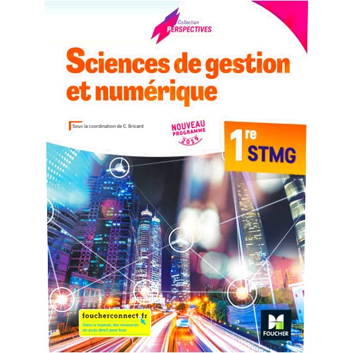 French Edition by Chantal Bricard (Author), Magali Lacas (Author), Jean-Louis Giordani (Author), Florent Chaumard (Author), Julie Esteves (Author), Céline Castillo-Barral-Baron (Author), Grégory Wuiart (Author), Isabelle Morel (Author), Hamza Merabet (Author), Dris Ait-Zarguef (Author), Sonia Charef (Author) & 7 more Perspectives - SCIENCES DE GESTION ET NUMERIQUE 1re STMG - Éd. 2019 - Manuel élève