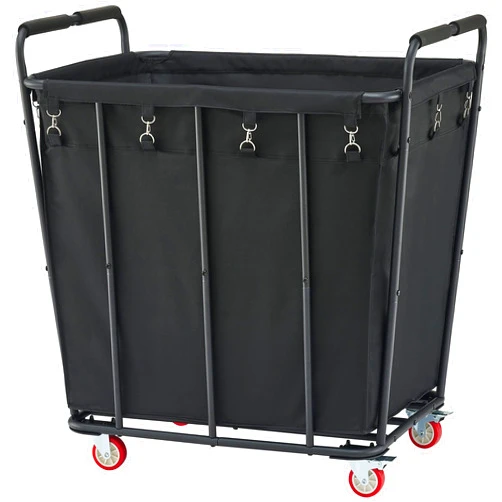 Hoctieon Large Rolling Laundry Hamper with Wheels, Laundry Sorter Cart for Clothes Storage, Durable Laundry Basket with Lockable Wheels, Heavy Duty Clothes Hamper for Laundry & Bedroom