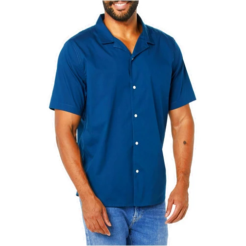 Amazon Essentials Men's Slim-Fit Vacation Shirt, Short-Sleeve