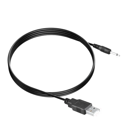 Kybate 3ft Black USB DC Power Adapter Charger Cable Lead Compatible with VibeMax Wand r Vibrator