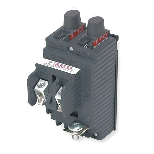 Connecticut Electric UBIP2020 New Pushmatic Replacement. 20 Amp Tandem Single Pole Circuit Breaker Manufactured By Connecticut Electric.