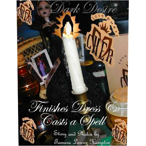 Tamara Lorenz Hampton Dark Desire Finishes Dress & Casts a Spell