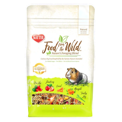 Kaytee Food from The Wild Natural Pet Guinea Pig Food, 4 Pound