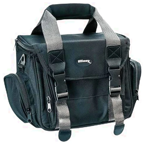 Ultimaxx Medium Fully Padded Gadget Bag With Dual Buckles For Sony, Nikon, Canon, Olympus, Pentax, Panasonic, Samsung & Many More SLR Cameras & Camcorders