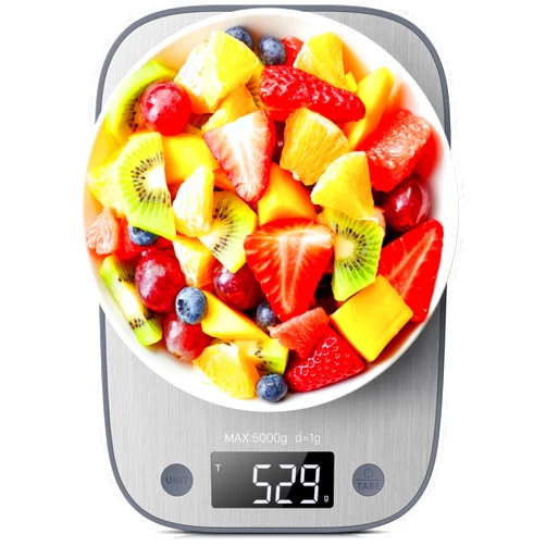 SIMPLETASTE Digital Food Kitchen Scale, Measures in Grams and Ounces for Baking, Cooking, Weight Loss for healthy Diet, 304 Stainless Steel