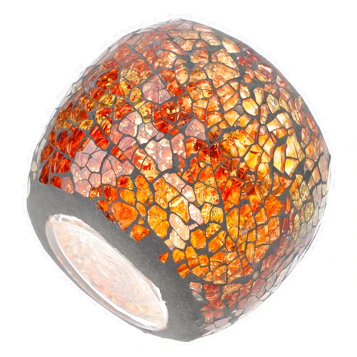 OSALADI Mosaic Candle Holder Rose Gold Candle Holder Turkish Candle Holder Mosaic Votive Candle Holder Plants Decor Tea Light Candle Holders Decorative Tea Lights Hand Vase Glass Tealight