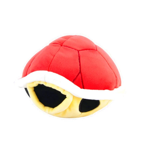 Club Mocchi Mocchi Club Mocchi-Mocchi- Mario Kart Plush - Red Shell Plushie - Squishy Mario Plushies - Squishy Toys and Cute Stuffed Animals - Gaming Room Decor - Video Game Collectibles - 6 Inch