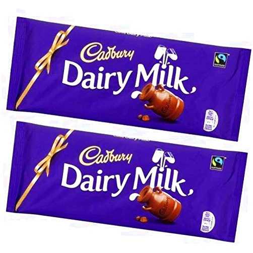 Cadbury Dairy Milk Bar - 360g (Pack of 2)