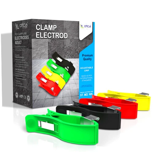 otica ECG Clamp Limb Electrode adults Set of 4 suitable to all types of ECG machines