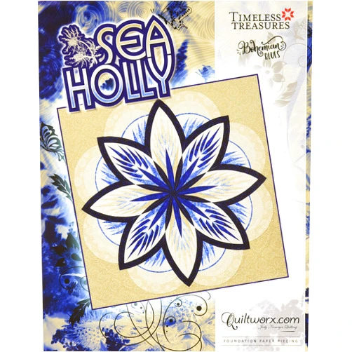 Quiltworx - Judy Niemeyer Quilting Sea Holly Pattern, None