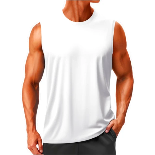 TACVASEN Men's Sleeveless Shirts Quick Dry Tank Tops for Men Sun Protection UPF 50+ Athletic Gym Workout Muscle Shirts