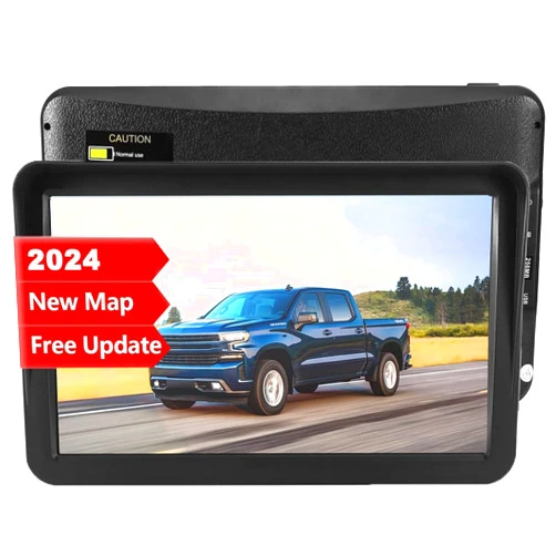 QEDASS GPS Navigation for car, 9-inch High-Definition Touch Screen，2024 Maps (Free Lifetime Updates), Truck GPS Commercial Drivers, Semi Trucker GPS Navigation System, Custom Truck Routing