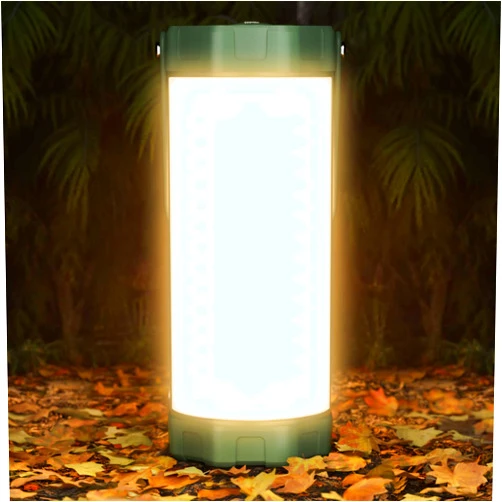 Glocusent Survival Camping Lantern, 106LED with 5 Brightness, Up to 1200LM, 3 Modes & SOS, Rechargeable for 80hrs, IP68 Waterproof, Small & Light, Emergency Light for Blackout, Hurricane, Hiking