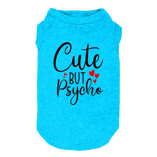 Weokwock Dog Clothes Puppy T Shirt Vest Soft and Light-Weight for Small Large Dogs with 'Bitches Love ME' Slogan Prining Pet Apparel(X-Large,SG-Blue01)