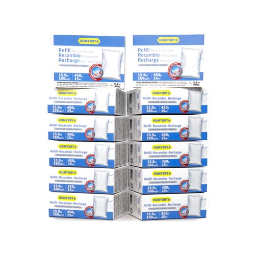 HUMYDRY BY HUMEX S.A. Box of 12 HUMYDRY Moisture Absorber Refill 15.9oz. - Unscented