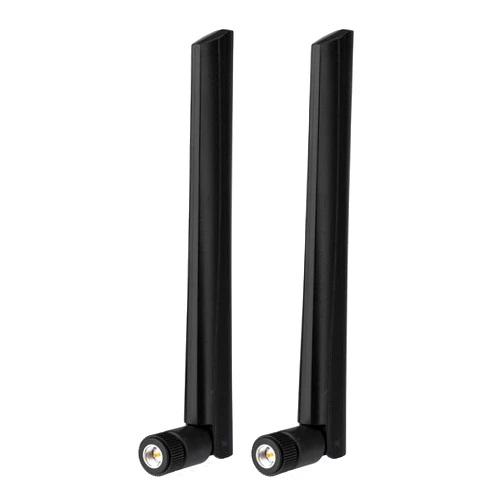 Eightwood 5G 4G LTE GSM 3G Antenna Wide Band Omnidirectional SMA Male Antenna 2-Pack for CPE Router Mobile Hotspot Wireless Home Phone Modem Cellular Trail Camera