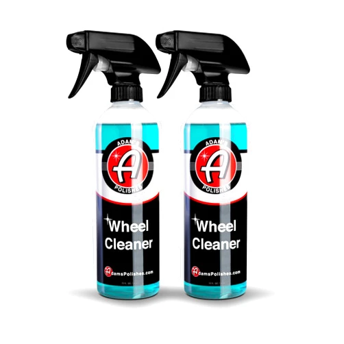 Adam's Polishes Adam's Wheel Cleaner 2-Pack - Tough Wheel Cleaning Spray for Car Wash | Rim Cleaner & Brake Dust Remover | Safe On Chrome Clear Coated & Plasti Dipped Wheels | Use w/Wheel Brush