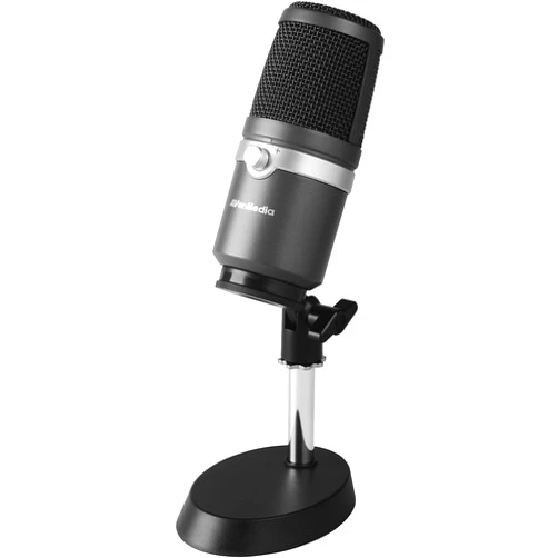 AVerMedia USB Multipurpose Microphone, for Recording, Streaming or Podcasting (AM310), 6.1