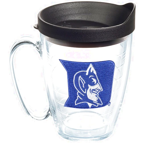 Tervis Made in USA Double Walled Duke University Blue Devils Insulated Tumbler Cup Keeps Drinks Cold & Hot, 16oz Mug, Emblem