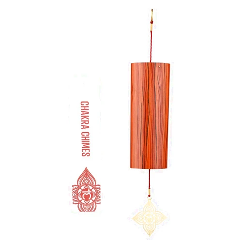 Mowind Chakra Chimes Natural Bamboo Wind Chimes Meditation Chord Windchime Wind Bell for Home Decoration Zen Mindfulness Root Chakra