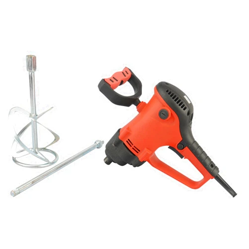 Generic 1600W Electric Handheld Cement Mixer, Portable Mortar Mixer with 6 Adjustable Speed, 220V Mud Mixer for Mixing Plaster,Cement, Paint, Fodde(60cm)
