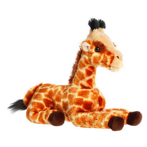 Aurora® Adorable Flopsie™ Acacia™ Stuffed Animal - Playful Ease - Timeless Companions - Brown 12 Inches