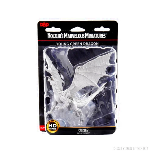 WizKids D&D Nolzur's Marvelous Miniatures: Young Green Dragon