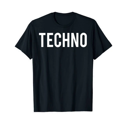 Techno Shirts Techno T Shirt - Cool new music fan dance tec cheap gift tee