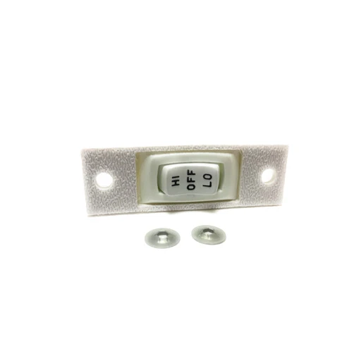 Jenn-Air Aftermarket W10341820  Replacement White 3 Wire (HI OFF LOW) Fan Switch Compatible With Whirlpool Jenn-Air Cooktops